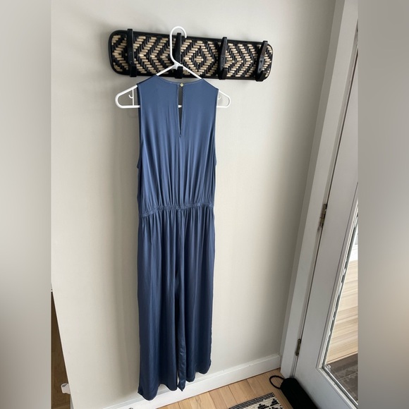 Nation LTD - Yanni Draped Pantsuit in Denim Blue - Size Small - Picture 4 of 16